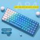 Dareu A84 Ice Blue Tri-mode Connection 100% Hotswap RGB LED Backlit Mechanical Gaming Keyboard SKY V3 Switch