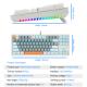 EYOOSO K620 USB Mechanical Gaming Keyboard Red Switch 87 Key Backlit