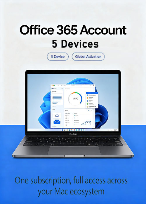MS Office 365 Account Global 5 Devices, Vip-Cdkdeals 