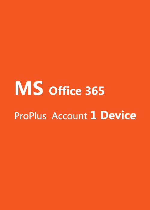 MS Office 365 Account Global 1 - Device
