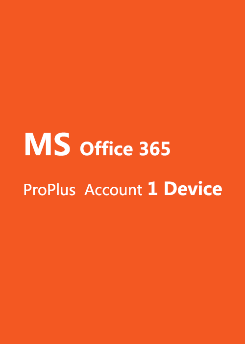 MS Office 365 Account Global  1 Device