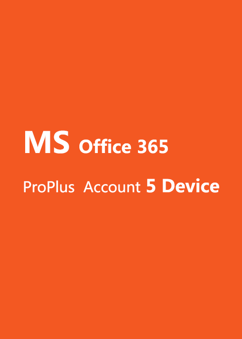 MS Office 365 Account  Global 5 Devices