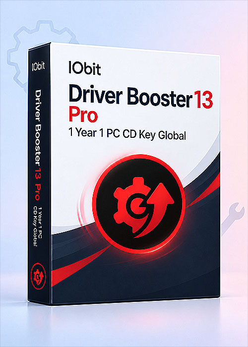 vip-cdkdeals, IObit Driver Booster 13 Pro 1 Year 1 PC CD Key Global