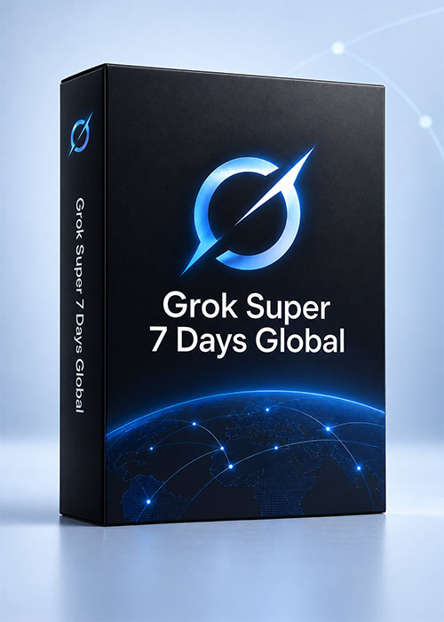 vip-cdkdeals, Grok Super 7 Days Global