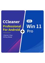 CCleaner Professional For Android 1 Device 1 Year CD Key Global+MS Win 11 Pro  Pack