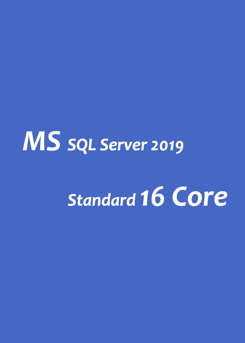 Official MS SQL Server 2019 Standard 16 Core Key Global