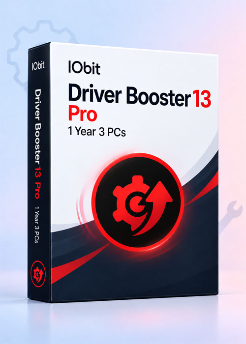 vip-cdkdeals, IObit Driver Booster 13 Pro 1 Year 3 PCs CD Key Global