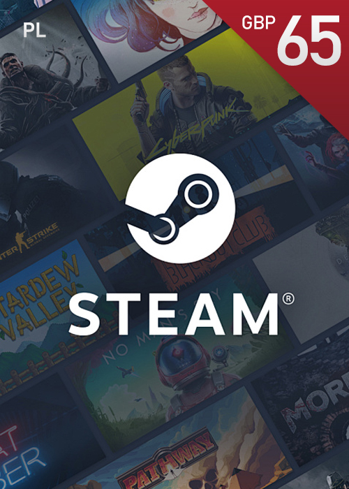 Steam Gift 65 GBP CD KEY PL