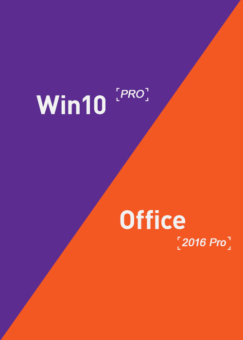 Official MS Win10 PRO + Office2016 Professional Plus Keys Pack